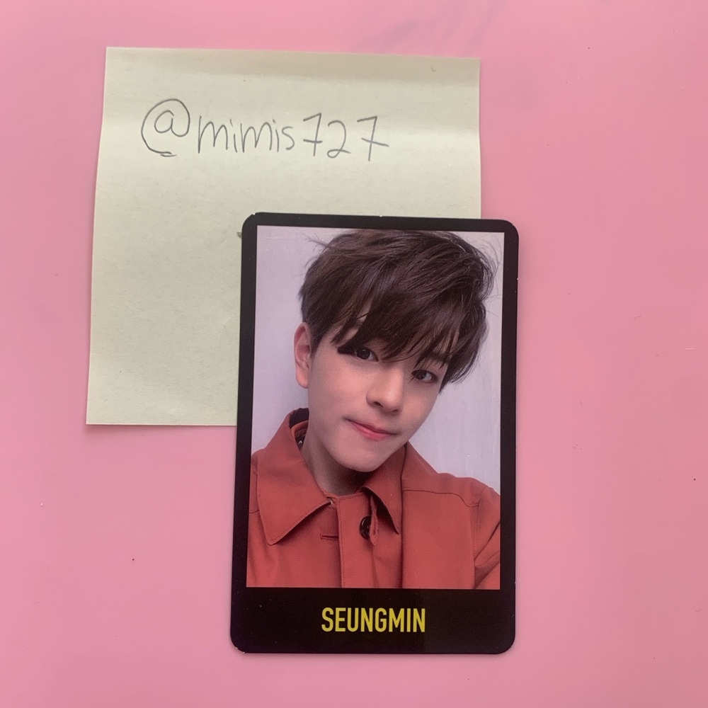 Seungmin Photocard